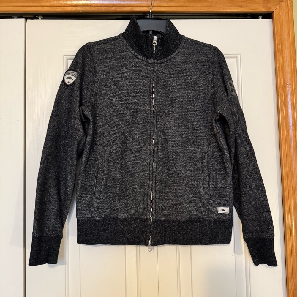 Roots‎ Cabin Pinehurst Fleece Full Zip Jacket Size Large